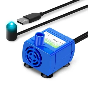 Non-Slip Quiet Pet Water Fountain Pump for Cats Dogs Automatic Water Fountain