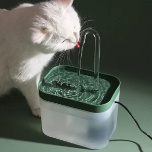 1.5L Pet Cat Dog Water Fountain Water Dispenser USB Silent Indoor Automatic UK
